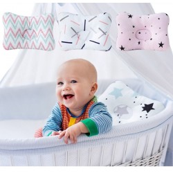 Pozycjoner głowy dla niemowląt & dzieci - bawełniana poduszka 3DPoduszki