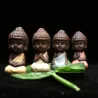Small Buddha - ceramic statue - monk figurineStatues & Sculptures