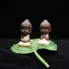 Small Buddha - ceramic statue - monk figurineStatues & Sculptures