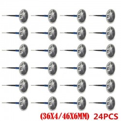 4mm - 6mm - repair patches for tubeless car tires - set - 24 piecesWheel parts