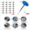 4mm - 6mm - repair patches for tubeless car tires - set - 24 piecesWheel parts