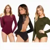 Koronkowe body bez plecówBielizna