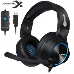 Xiberia Nubwo N11 PC headphones - USB - headset with microphone & LedHeadsets