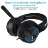 Xiberia Nubwo N11 PC headphones - USB - headset with microphone & LedHeadsets