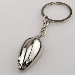 Mouse - metal keychain