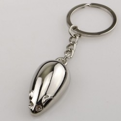 Mouse - metal keychainKeyrings
