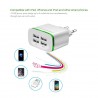 Universal USB charger - 2 port / 4 port - LED light - multi portChargers