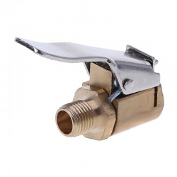8mm - zawór pompki do opon samochodowych - zacisk uchwytu powietrza - złącze - adapter - mosiądzCzęści kół