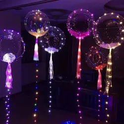 NEW LED Balloon Luminous Transparen Air Balloon String Light Round Bubble Clear Balloon Christmas WeBalonów