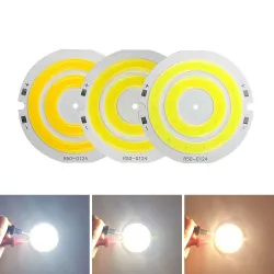 round cob led light - double ring cold white led lamp - cob chip bulb for diy work house decor lightsLED chips