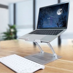 Aluminiowy uchwyt na laptopa - składany - regulowany stojakAkcesoria