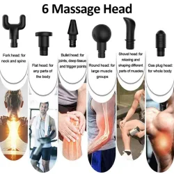LCD Display High frequency Massage Gun muscle body relax relaxation 30 Speed VibrationMasaż