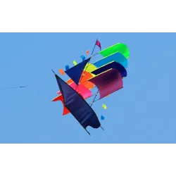 Flying pirate ship - sailboat - kiteKites