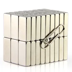 N50 neodymowy magnes silny blok - prostopadłościan 20 * 5 * 3mm 10 sztukN35