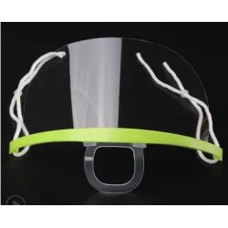 Transparent mouth mask - anti-fog / anti-saliva - plastic mouth shield - lip readingMouth masks