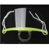 Transparent mouth mask - anti-fog / anti-saliva - plastic mouth shield - lip readingMouth masks