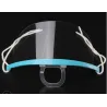Transparent mouth mask - anti-fog / anti-saliva - plastic mouth shield - lip readingMouth masks