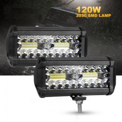 4/7 cali - 54 W - 120 W - listwa świetlna LED do ciągnika terenowego / ciężarówki 4x4 SUV Jeep ATV - światłaLed Bar