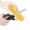 2 in 1 utility knife & scissors - stainless steel kitchen toolKitchen knives