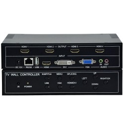 TV Wall Controller For HDMI - DVI - VGA - USBSatellite Receiver