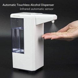 500 ml - automatyczny - bezdotykowy dozownik alkoholu - dezynfekcja rąkZdrowie & Uroda