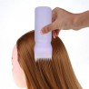 Empty bottle with brush for hair dye - container 120mlHair dye