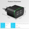 Universal USB charger - 2 port / 4 port - LED light - multi portChargers