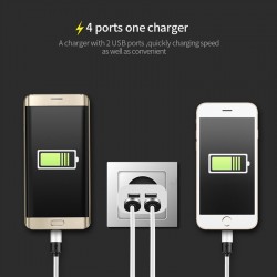 Universal USB charger - 2 port / 4 port - LED light - multi portChargers