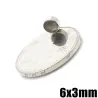 N35 neodymium magnet - strong disc - 6 mm * 3 mmN35