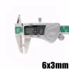 Magnes neodymowy N35 - mocny dysk - 6 mm * 3 mmN35