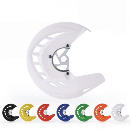 Motorcycle front brake disc protection guard - protective coverProtective gear