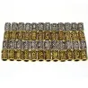 Viking Runes Metal Spacer Beads - 24pcs/SetHair clips