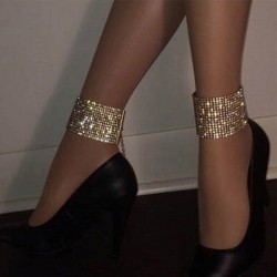 Bling Ankle Bracelet - Gold/SilverBransoletki na nogę