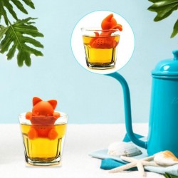 Silicone kitten shaped - tea infuser - reusable - 1pcsZaparzacze Herbaty