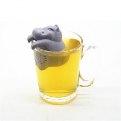Silicone hippo shaped - tea infuser - reusable - 1pcsZaparzacze Herbaty