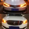 Dual colour led strip light - 2pcs - white & yellow - carŚwiatła