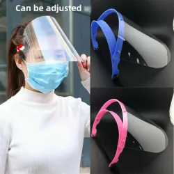 Safety shield mask - adjustable - transparent - visorMaski na usta