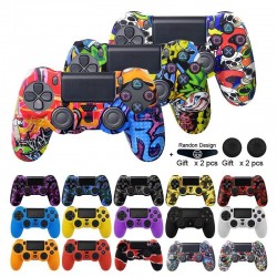 Silicone - gel rubber - case cover - sony playstation 4 - PS4 - controller case protectionAccessories