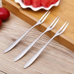 Stainless steel - two tine fork - tableware - 1pcs - 5pcs - 10pcsSztućców