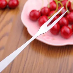 Stainless steel - two tine fork - tableware - 1pcs - 5pcs - 10pcsSztućców