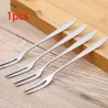 Stainless steel - two tine fork - tableware - 1pcs - 5pcs - 10pcsSztućców