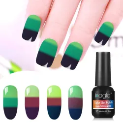 10ML triple-color temperature - gel polish - nail art - uv ledLakiery Do Paznokci