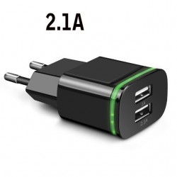 Uniwersalna ładowarka USB - 2 porty / 4 porty - dioda LED - wieloportowaŁadowarki