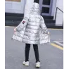 Kids long jacket - coat with hood - for girls and boysKids