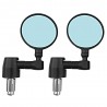 2Pcs - Universal Motorcycle Mirror - Aluminum - Rearview Side MirrorsMirrors