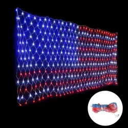 American Flag - String Lights - Outdoor - WaterproofŚwiatła