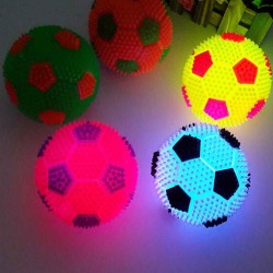 6.5cm - Soccer ball - Led - Glowing Football - Kids