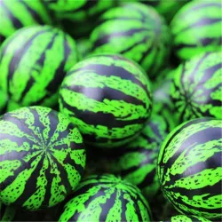 20pcs - 30pcs - 50pcs - 80pcs - 100pcs - 32MM - Bouncing Watermelon - Bouncy BallPiłki