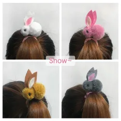 Elastic hair band with rabbitKids