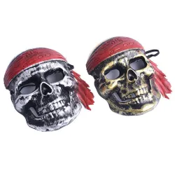 Venetian Skull Masks - Halloween - Gold - SilverMaski